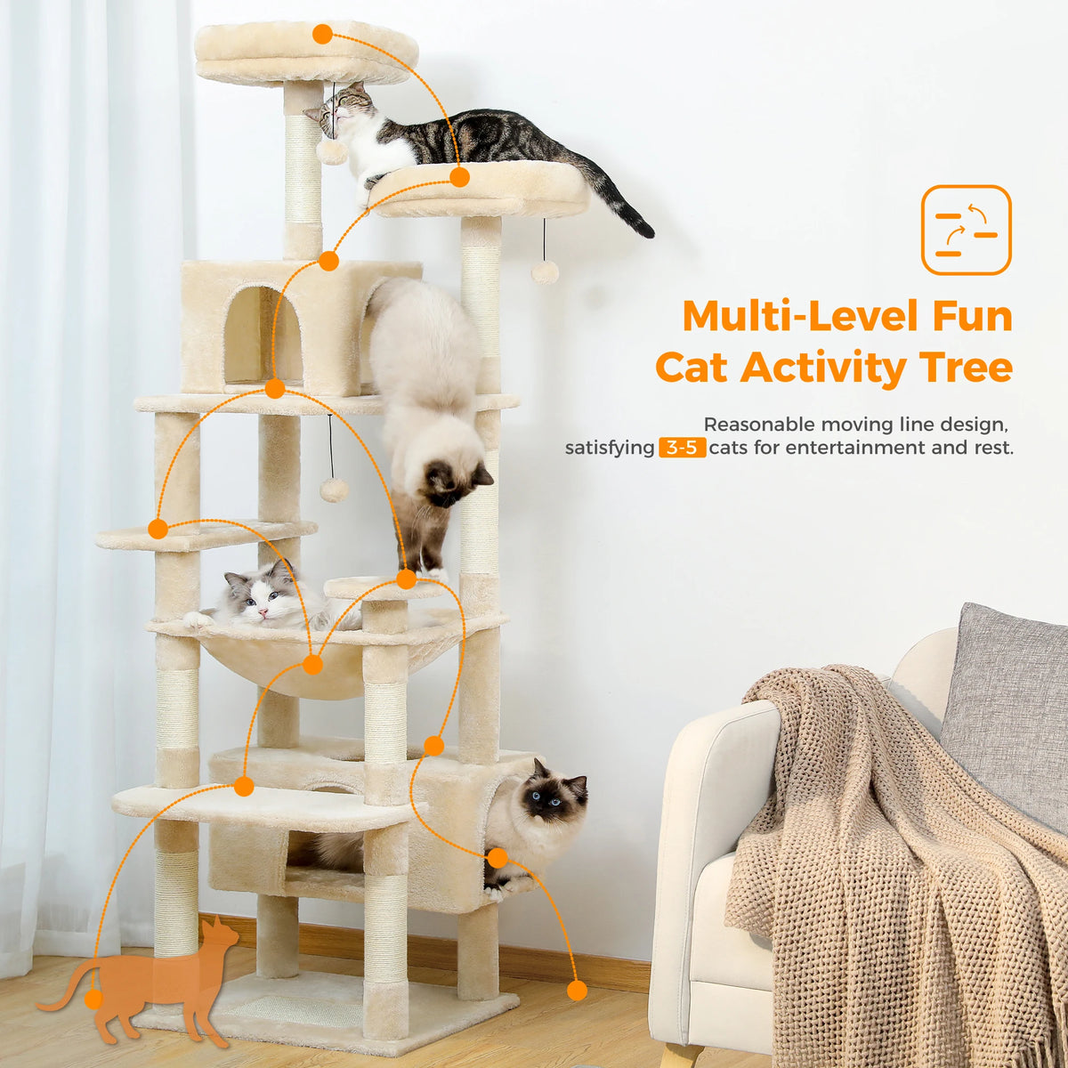 BOXIKAT™ Cat Paradise Tower